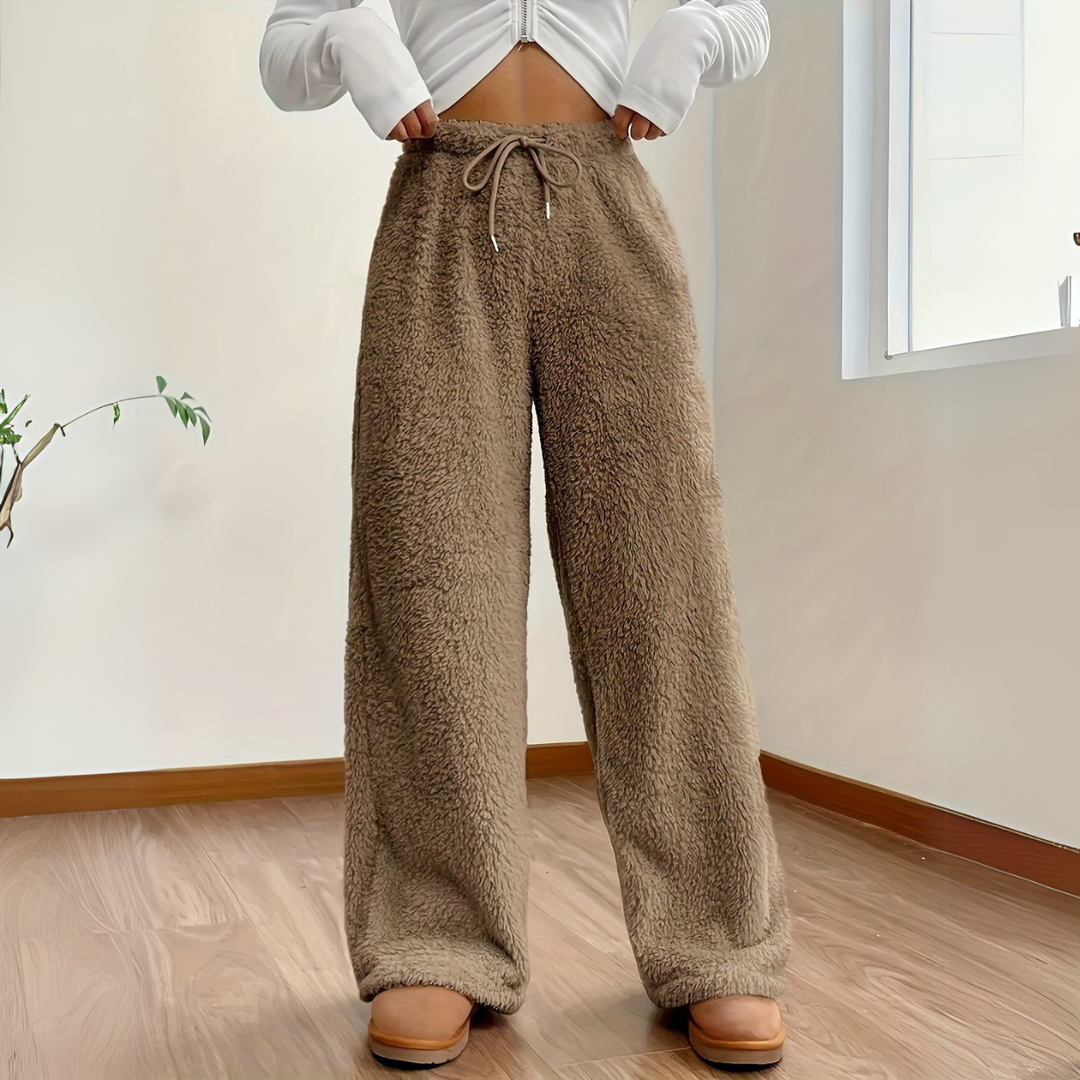 Women's relaxed fit casual pants ultrasoft fabric comfortable everyday wear modern silhouette