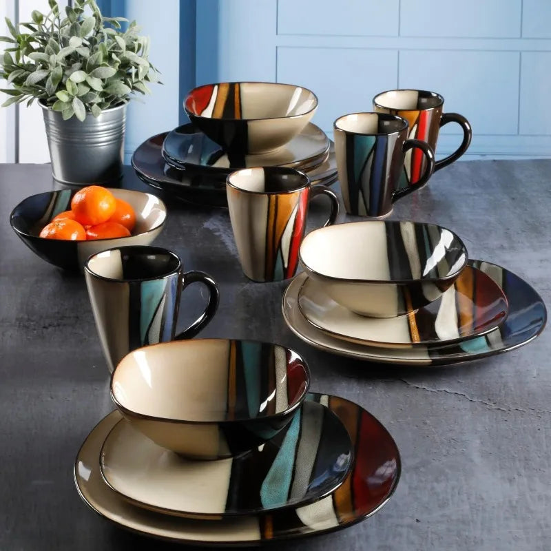 Sierra Artisan Stoneware Set - Urbann-Vibe