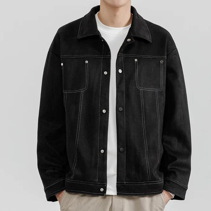 Structured navy Islington Mont Jacket tailored outerwear with durable everyday design