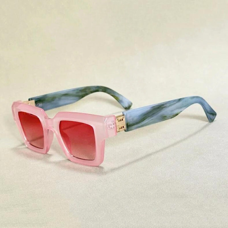 Nyven retro sunglasses with 100% UV protection, bold vintage style, durable frame for fashion-forward wearers