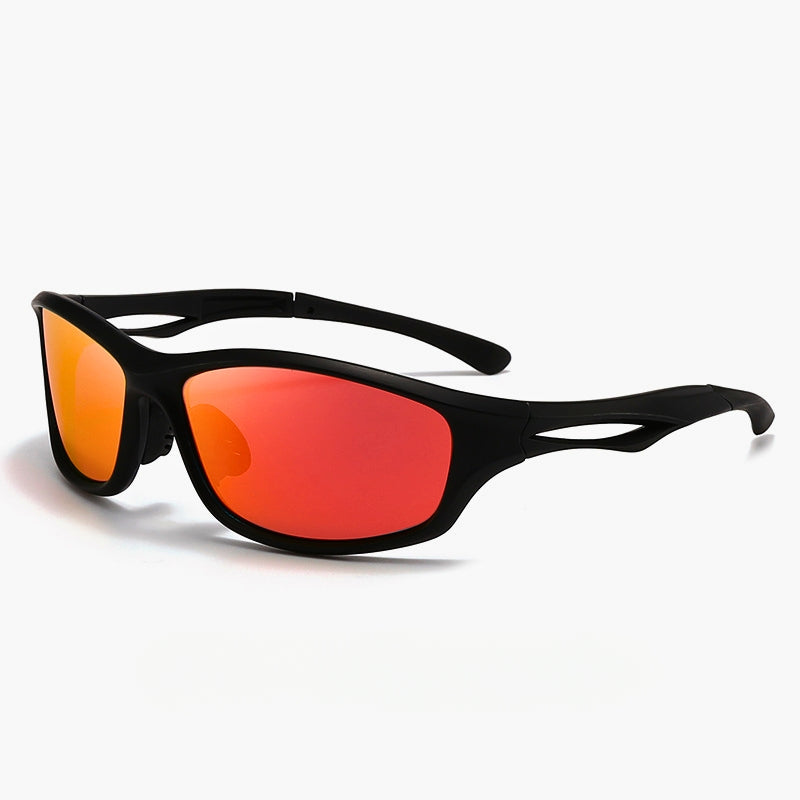 Taron polarized sunglasses UV400 lightweight wraparound frame for active outdoor performance