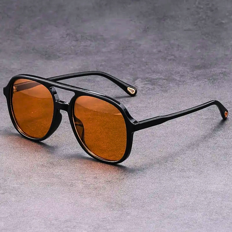 Bruno Vero UV400 sunglasses gradient lenses vintage-inspired frames stylish outdoor sun protection