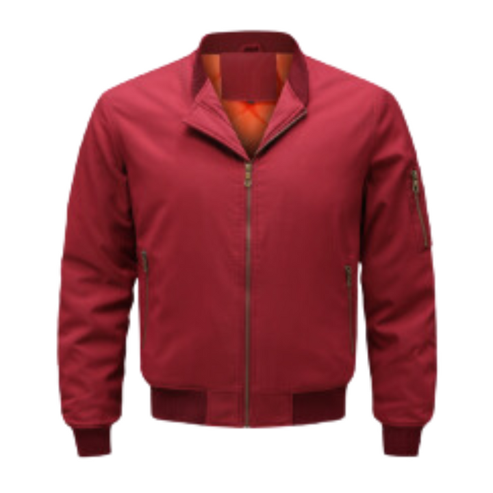 Men's Julius warm bomber jacket with cozy lining, classic silhouette for cold weather