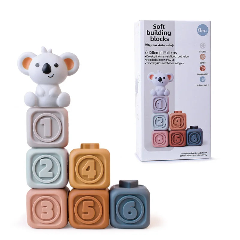 SensoryStack - Stacking toy for teething - Urbann-Vibe