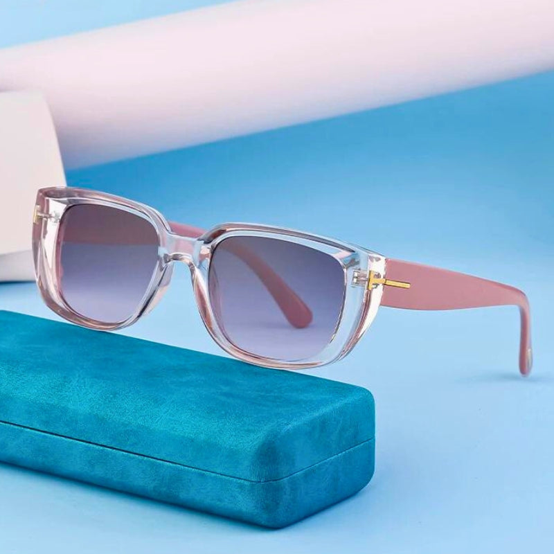 Retro cat-eye sunglasses UV400 polarized lenses durable vintage-style frames for women