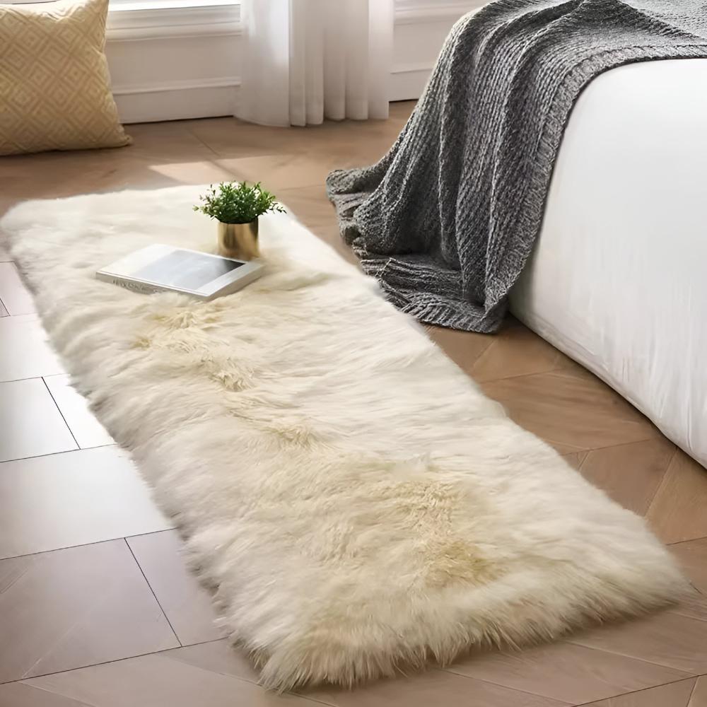 Gray faux fur plush couch cover crystal velvet microfiber blend modern living room sofa protector