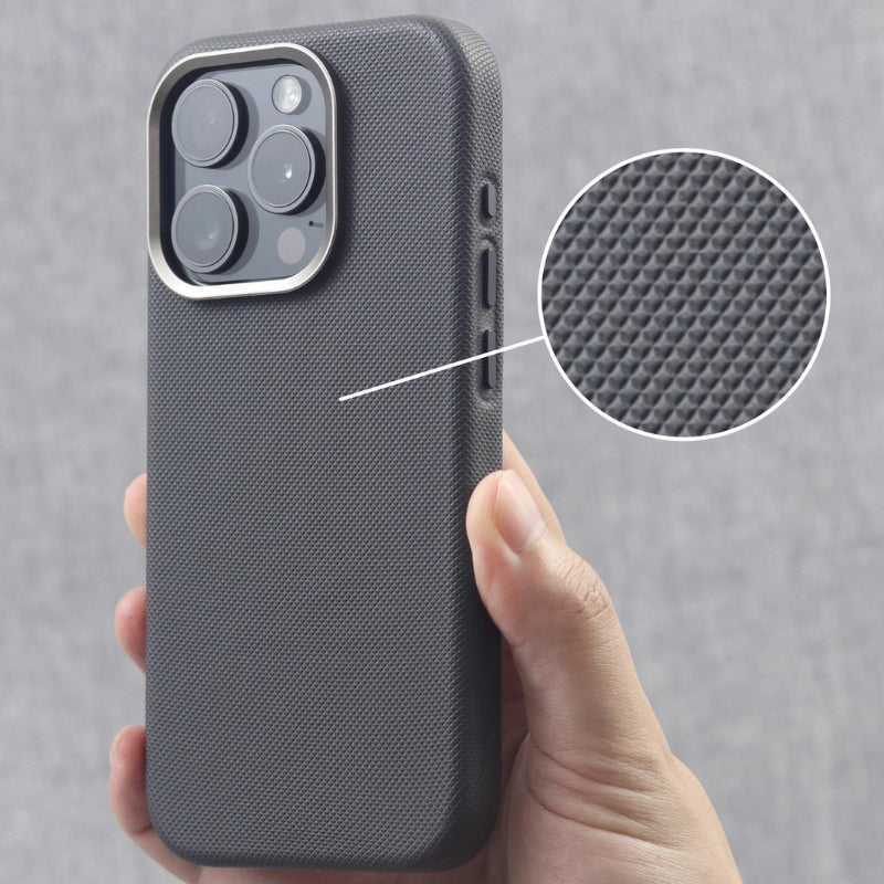 FormeX iPhone case matte black durable grip shield with seamless MagSafe drop-tested daily protection