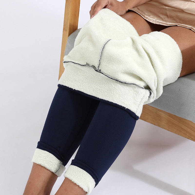 Women's full-length slim fit stretch knit blend leggings soft flexible everyday essential comfort wear
