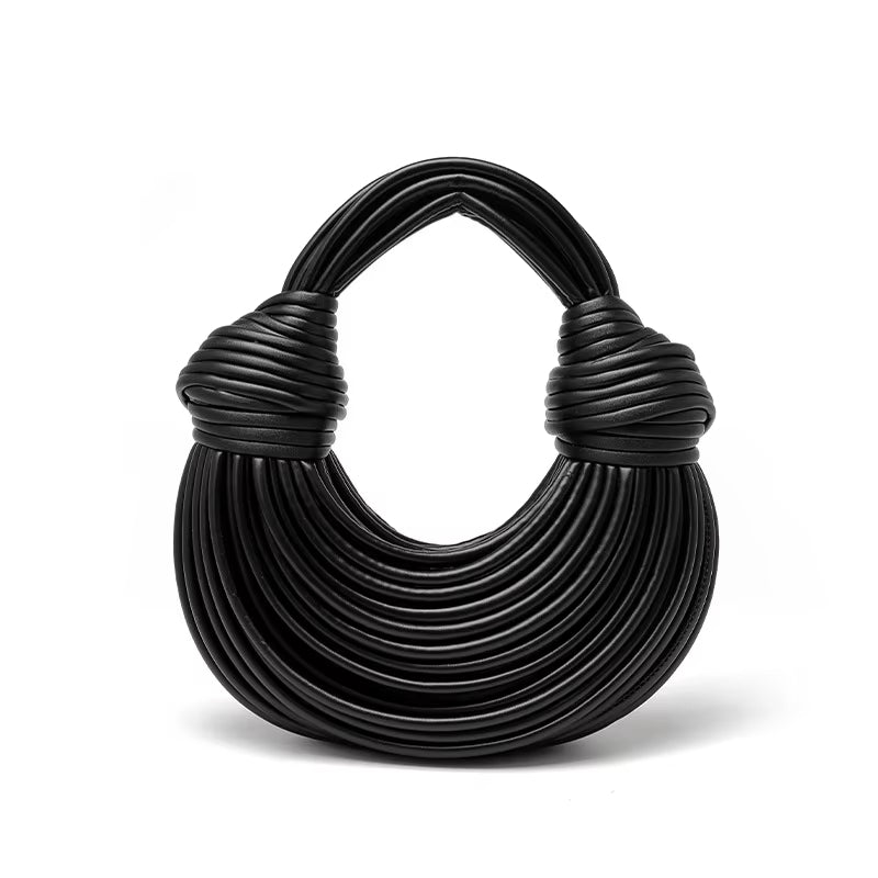 Artemis sculptural vegan leather handbag metallic sheen detachable crossbody strap lightweight statement tote