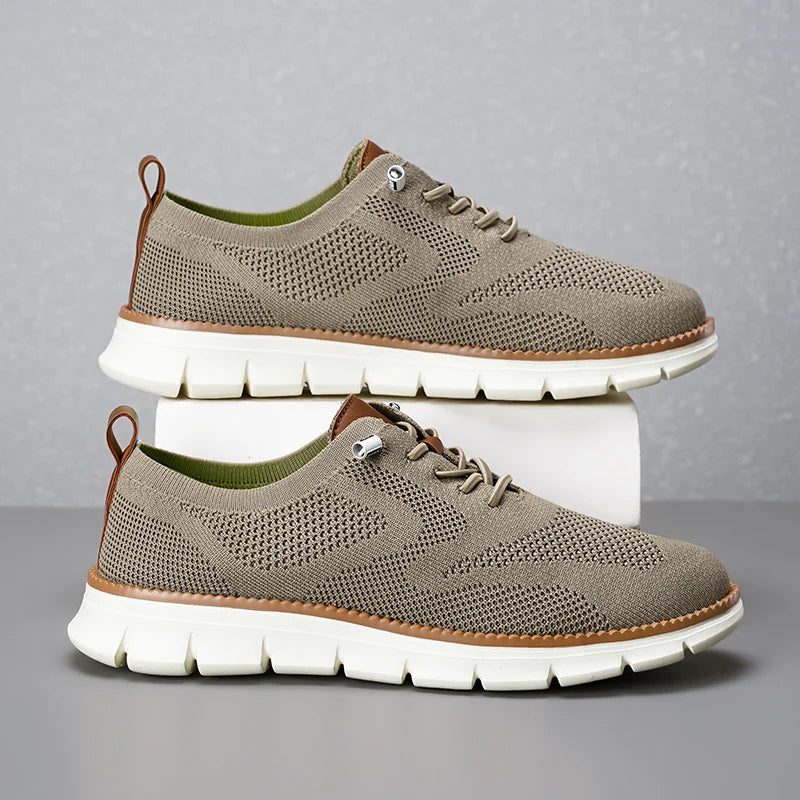 Zenith knit sneakers breathable lightweight flexible cushioned sole everyday casual modern style