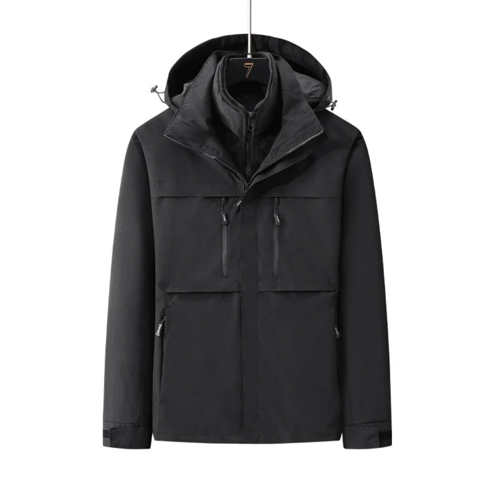 Women's soft color ski jacket structured fit with insulated warmth for active outdoor winter wear
