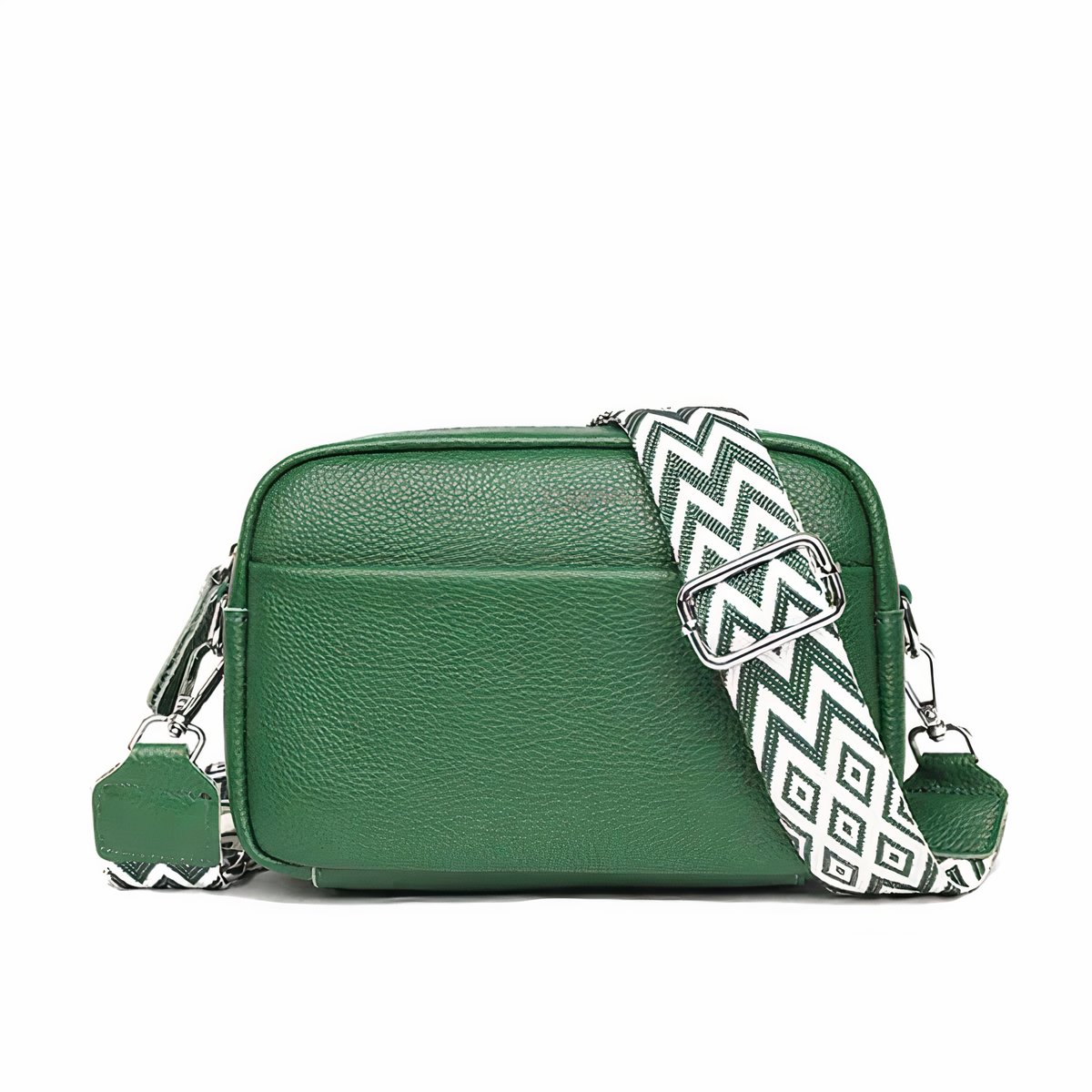 Reina crossbody shoulder bag elegant adjustable strap durable everyday neutral structured design