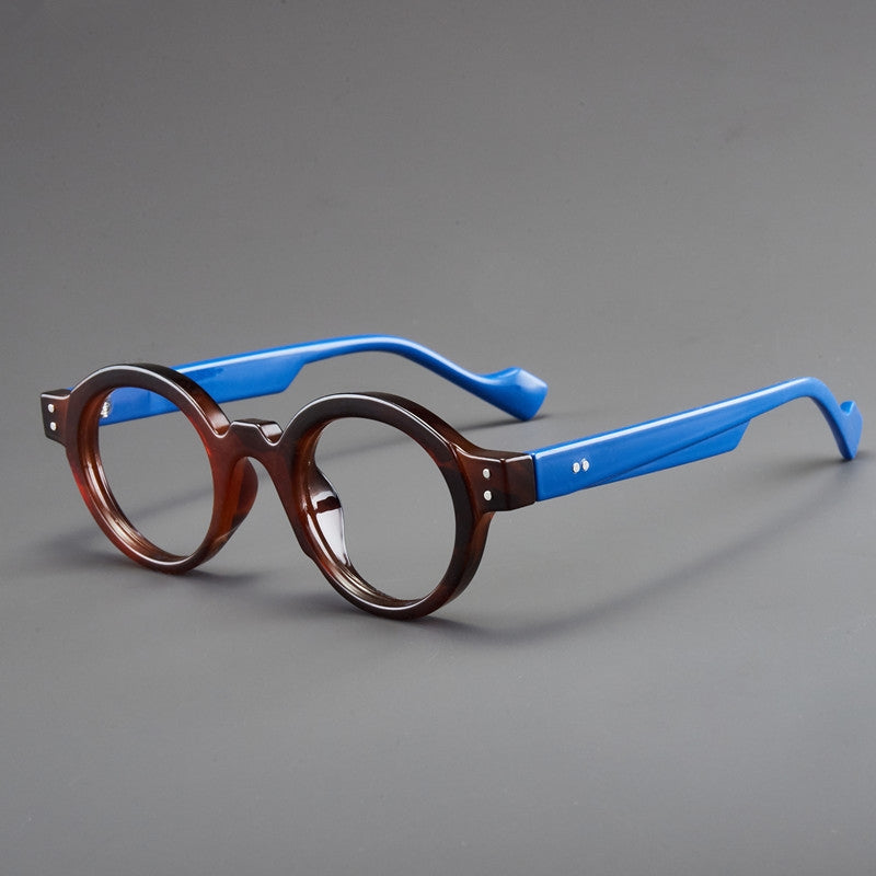 Norell rounded acetate reading glasses with HD scratch-resistant lenses for all-day comfort