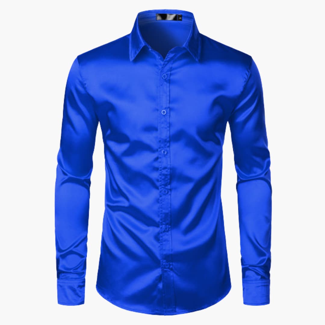 Men's light tailored fit shirt, lightweight straight cut essential for spring professional wear