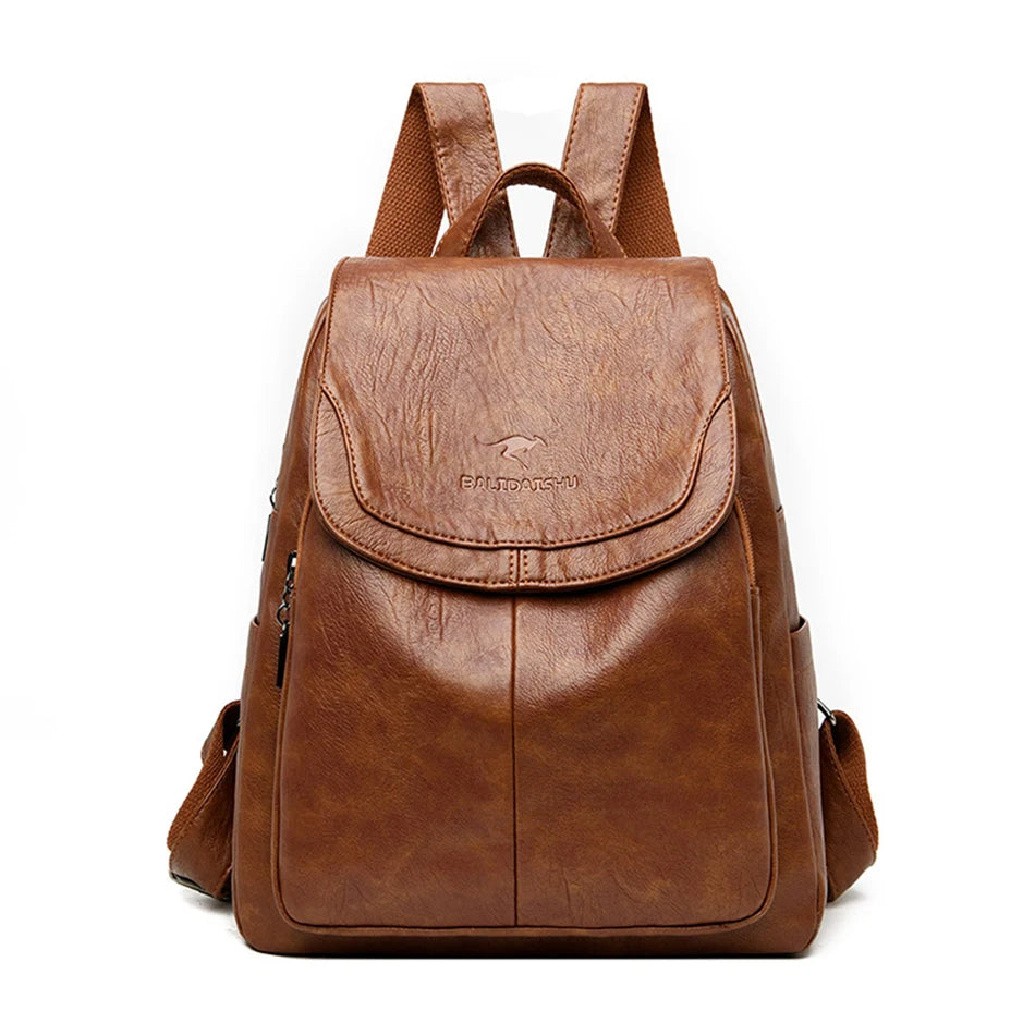 Olivia anti-theft backpack elegant modern design spacious organization students commuters daily use