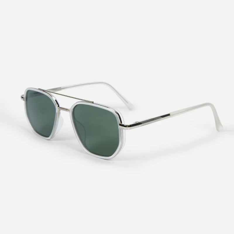 Bellanca polarized sunglasses with hair-safe non-plastic nose pads for all-day outdoor comfort