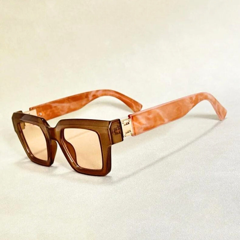 Nyven retro sunglasses bold vintage style 100% UV protection durable frames for fashion seekers