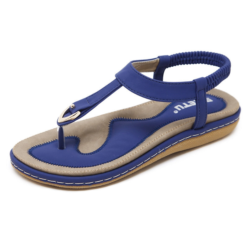 Nuvella orthopedic sandals beige platform style with secure heel band and shock-absorbing insole