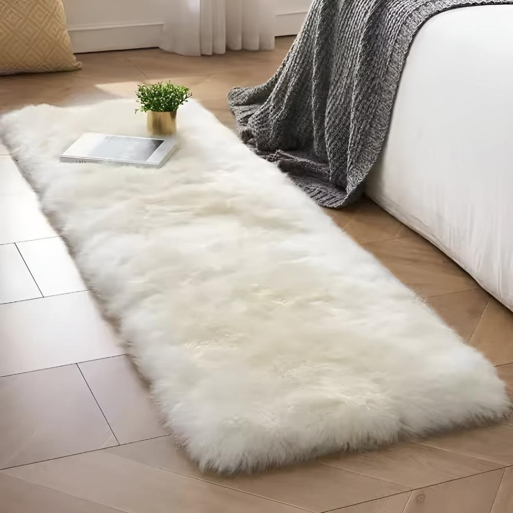 Gray faux fur plush couch cover crystal velvet microfiber blend modern luxurious sofa protector