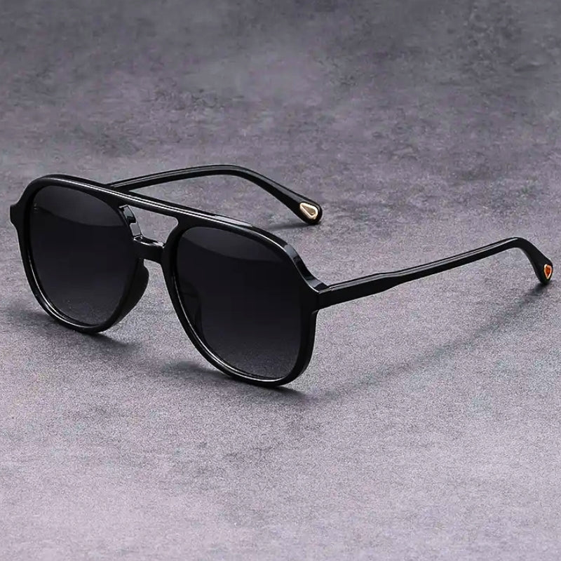Bruno Vero UV400 sunglasses gradient lenses vintage-inspired frames stylish outdoor eye protection