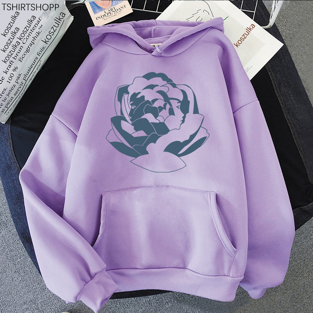 Black oversized men's hoodie cotton blend bold front graphic streetwear relaxed fit