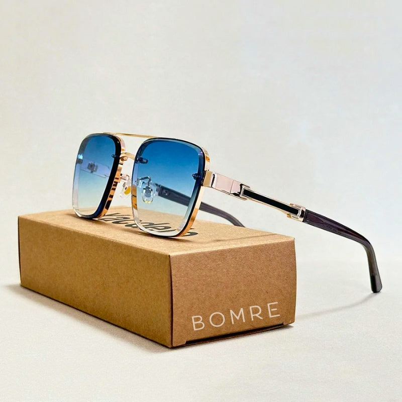 Frame No 9 sunglasses gradient UV400 lenses lightweight vintage roadwear steel-inspired silhouette urban style