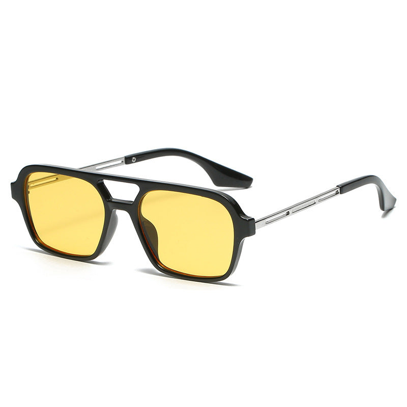 Women's oversize square sunglasses bold chic style lightweight UV protection everyday fashion