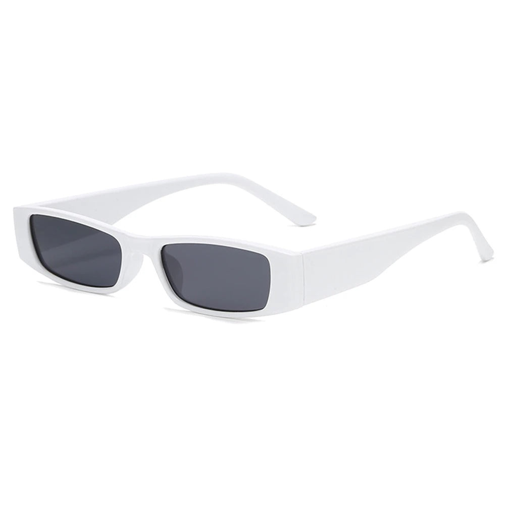 Viper slim black sunglasses UV400 polycarbonate 90s minimalist futuristic silhouette lightweight