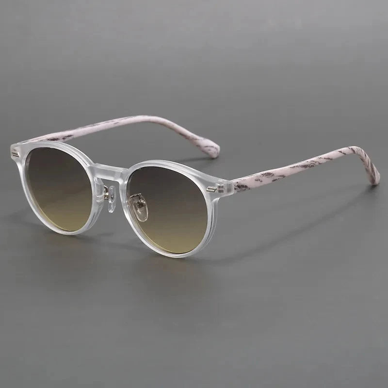 Unisex artisan sunglasses imitation wood frame scratch-resistant UV400 lenses timeless everyday style