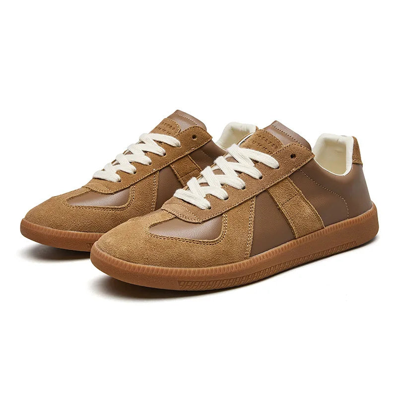 Ruby retro women's sneakers vegan leather casual vintage-style flat sole lightweight everyday comfort