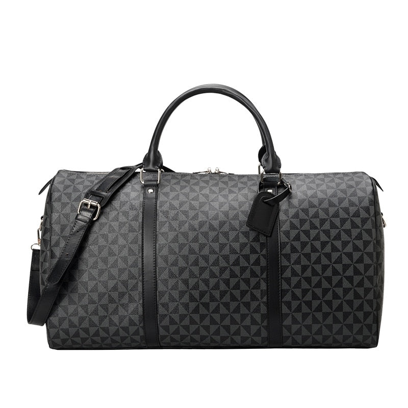 Avery men's travel bag large capacity sturdy weekend business duffel elegant refined design