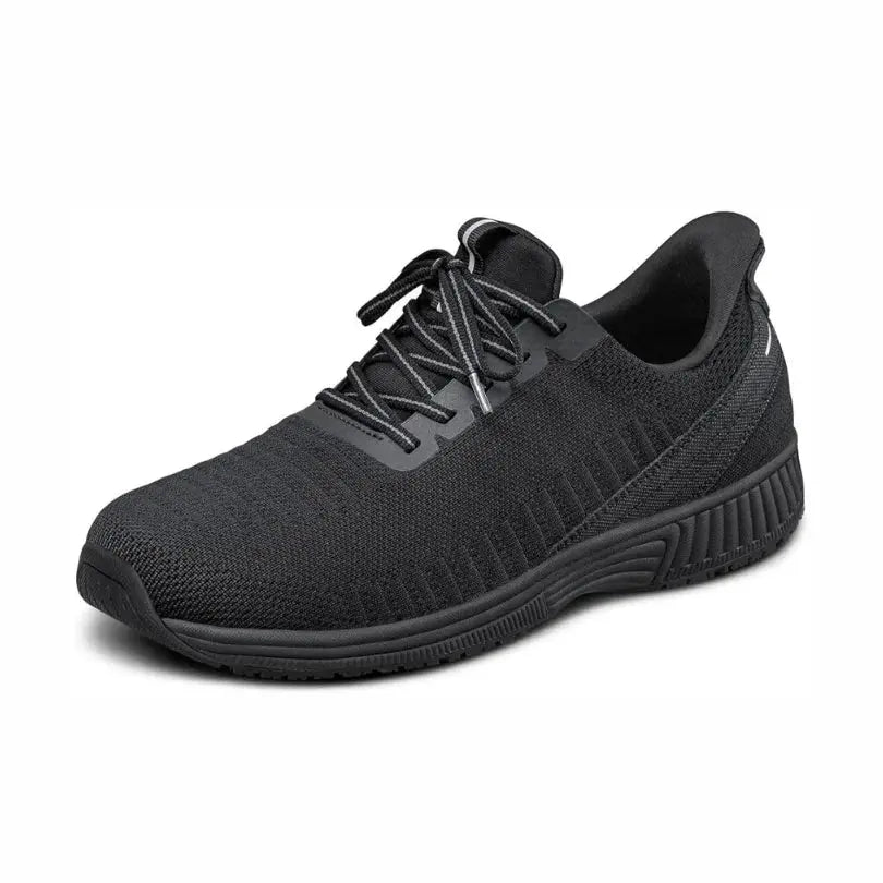 Women's slip-on orthopedic knit sneakers with hands-free entry, cushioned sole for all-day comfort