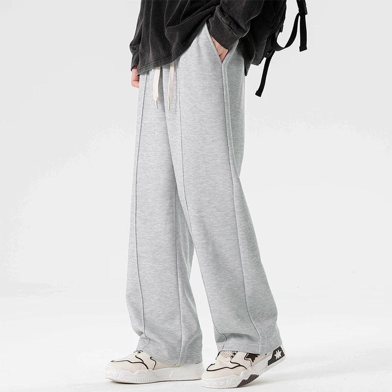 Vanguard relaxed fit jogger pants with drawstring waistband, ultra-soft wrinkle-resistant fabric for lounge and gym