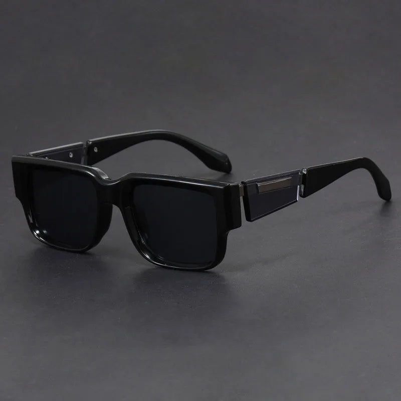 Sovereign square sunglasses bold thick frame retro UV protection fashion forward unisex shades