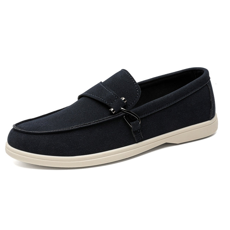 Bellandi unisex slip-on loafers in neutral tones, lightweight laceless design for all-day comfort