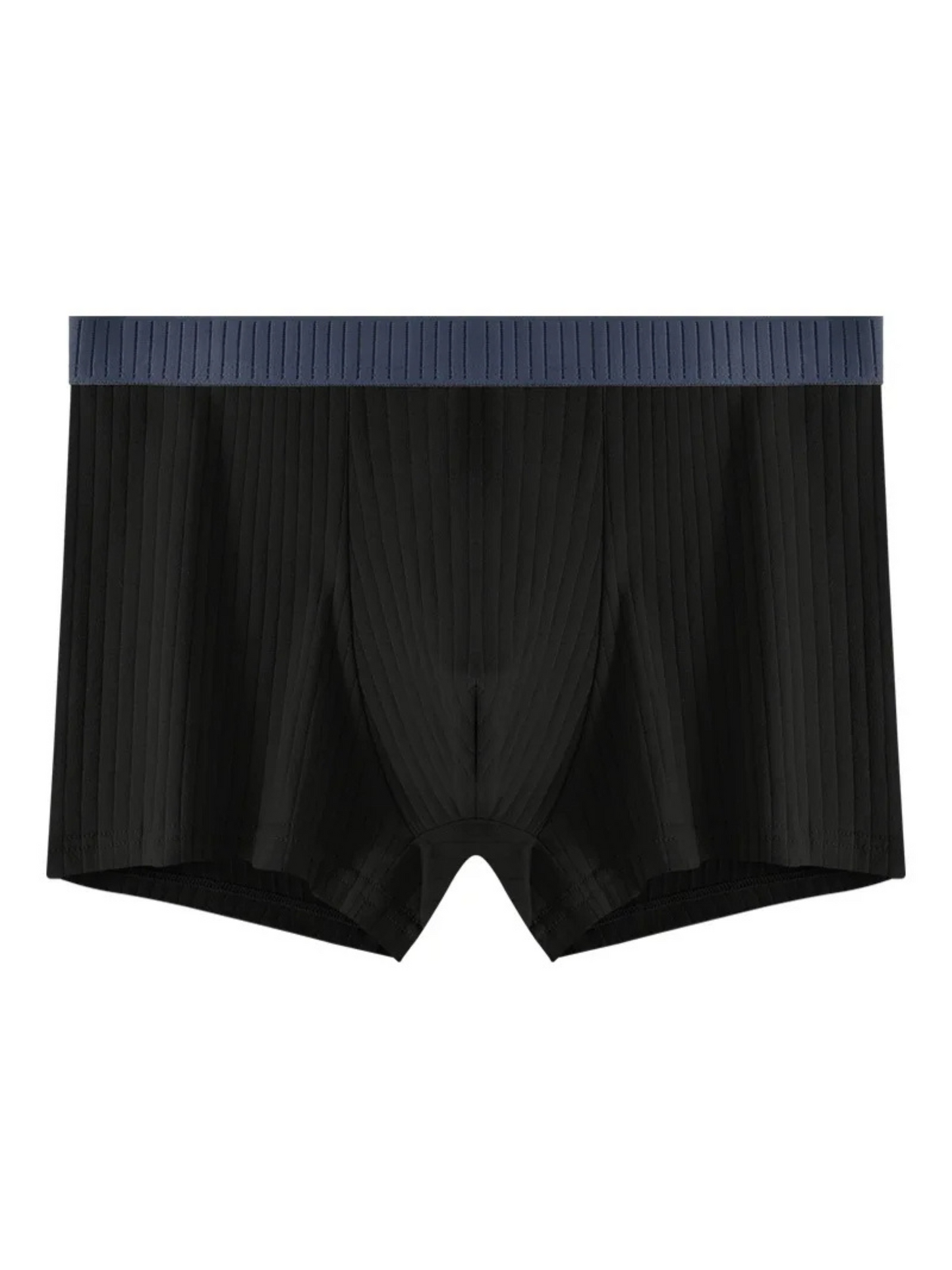 Men's ribbed modal briefs 6-pack, ultra-soft breathable second-skin fit with vertical rib texture