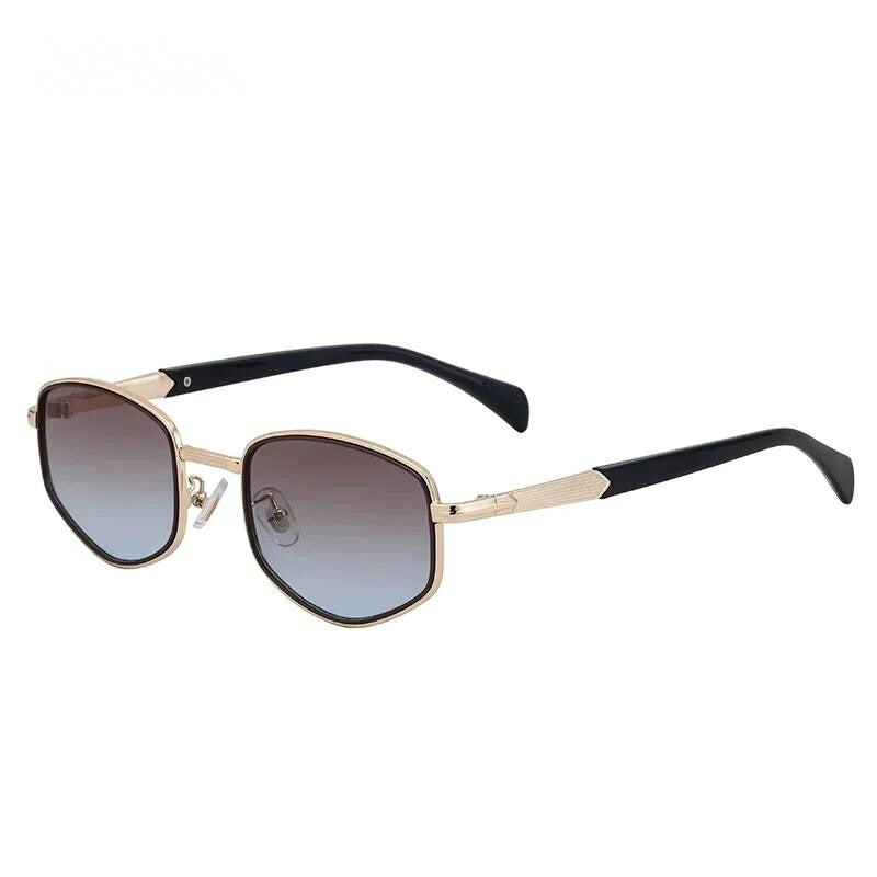 Arion polarized sunglasses polished metal alloy frames UV400 Italian-crafted adjustable nose pads