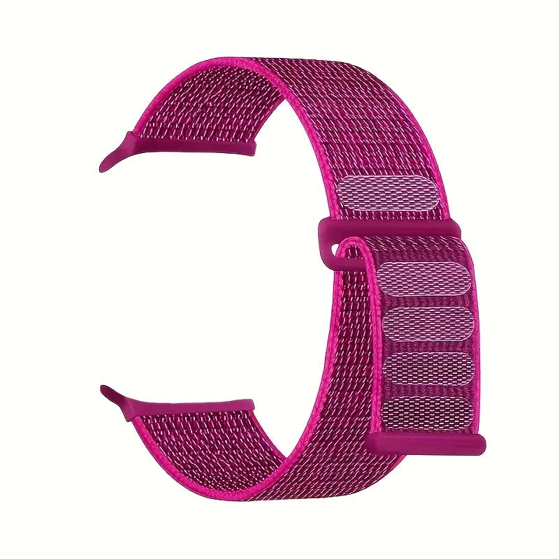 Vivid dual-tone nylon Apple Watch band lightweight breathable sport strap for active athletes