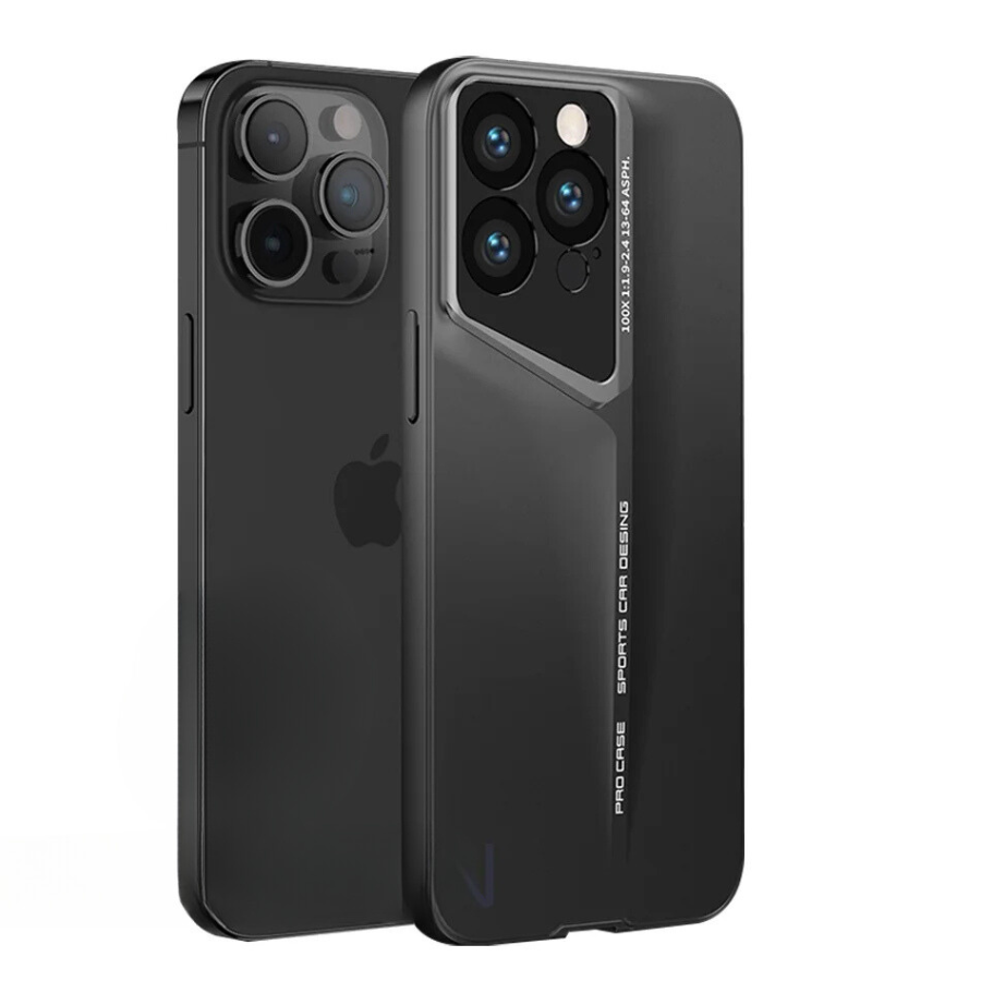 BladeSkin ultra-thin titanium iPhone case slim shockproof lens cover scratch resistant minimalist shield
