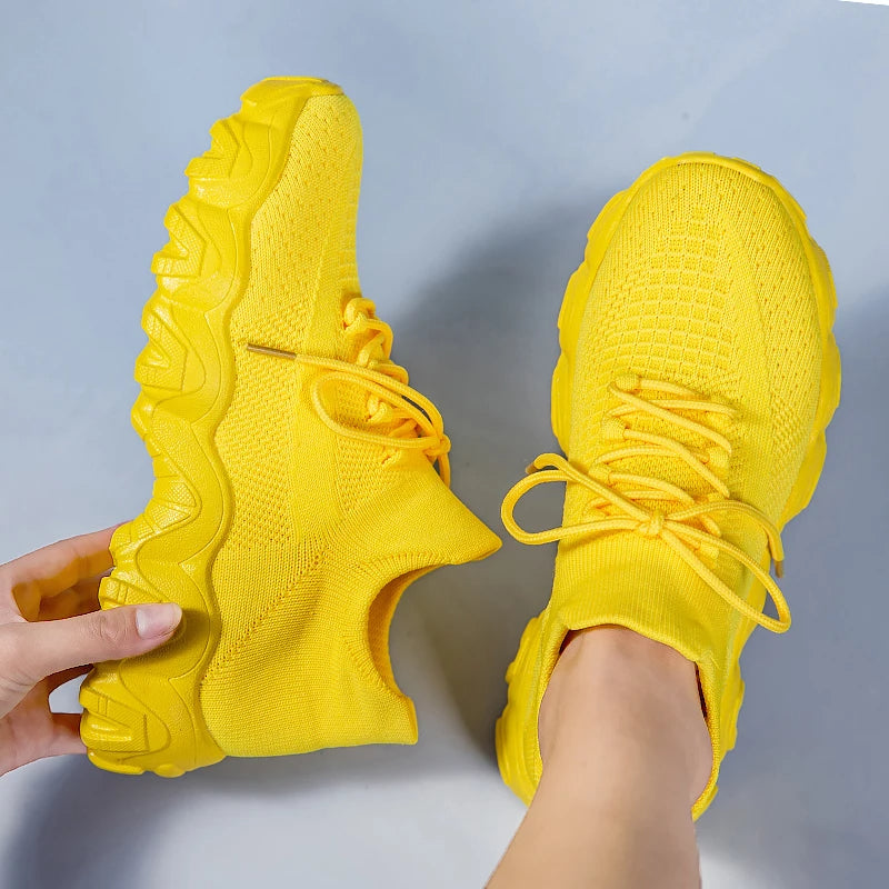 Xeon white performance sneaker precision-knit mesh upper sculpted wave outsole athletic cushioned fit