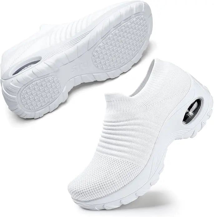 Women's OrthoArch soft orthopedic shoes wide fit with built-in arch support all-day comfort