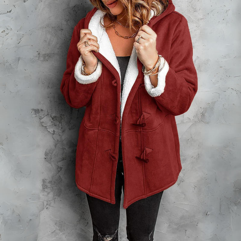 Women's Daria soft hoodie in cozy everyday style with plush fabric for city walks and casual wear