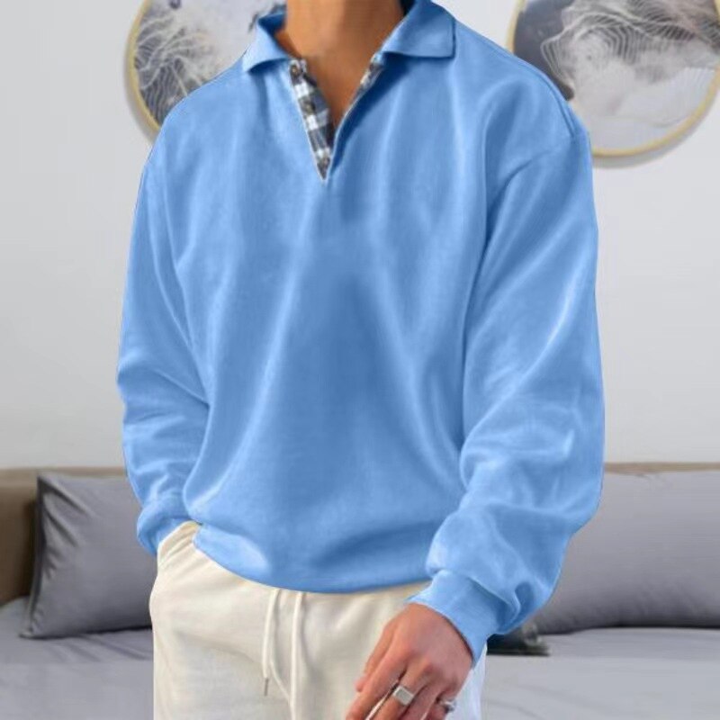 Benedikt men's lightweight breathable knit sweater in relaxed summer style with open-weave ventilation