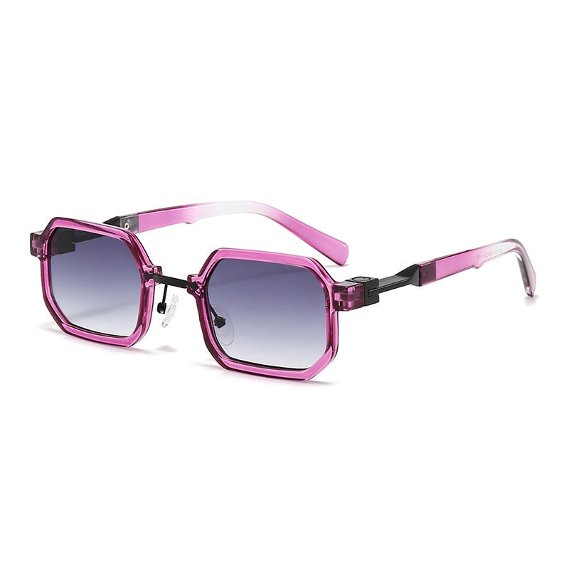 Maivor bold square acetate sunglasses UV400 protection sleek sculpted frames for fashion-forward style