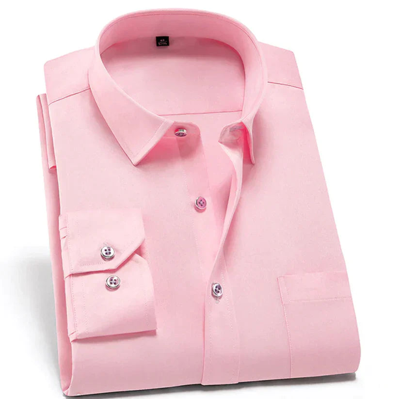 Levi's stretch dress shirt wrinkle-resistant fabric slim fit for office and casual all-day wear