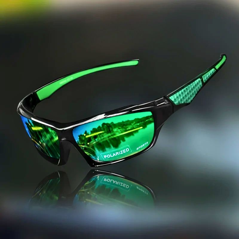 Pulse polarized UV400 sports sunglasses lightweight anti-glare eyewear for runners cyclists outdoor athletes