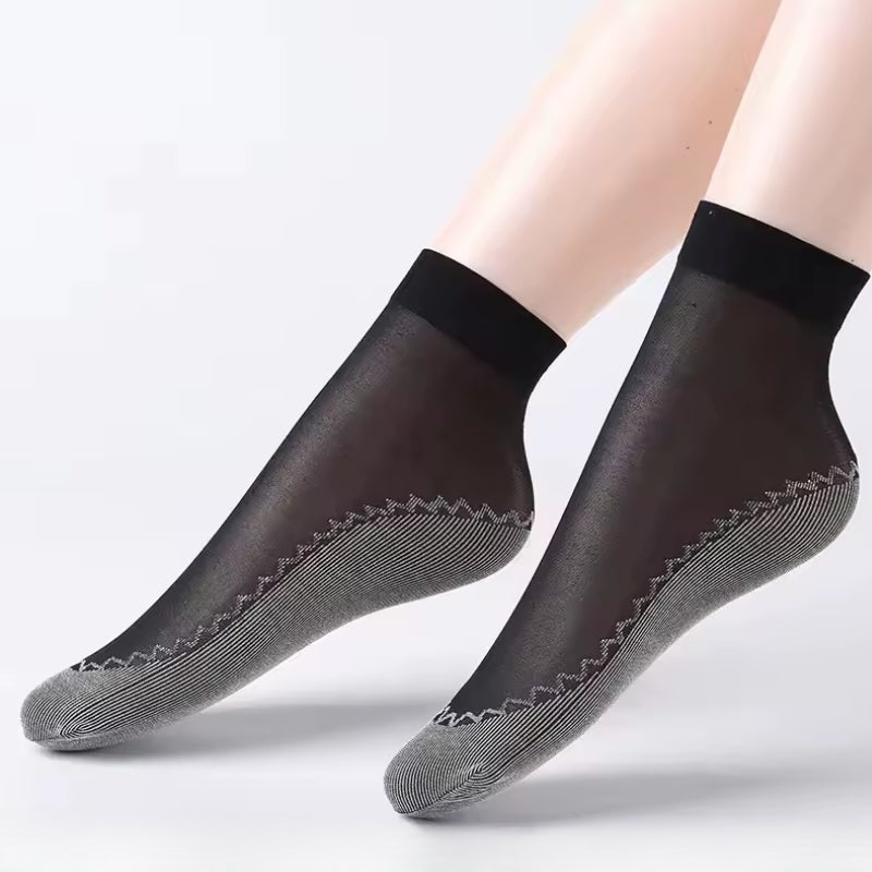 Drisole silk-blend athletic socks cushioned textured soles anti-slip moisture-wicking breathable