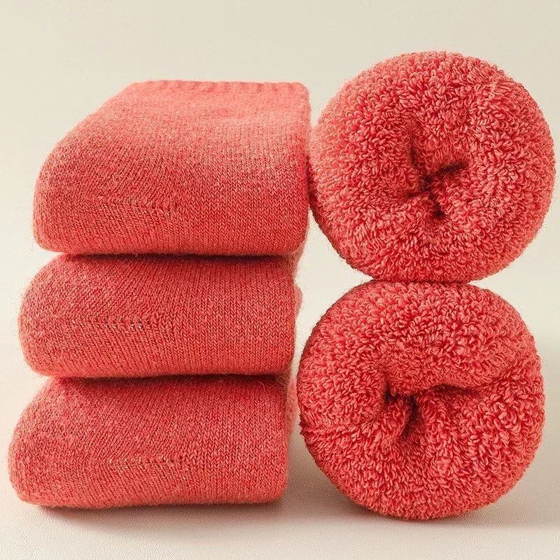 Sierra EverWool wool socks cold weather pack of 3 plush moisture-wicking durable thermal comfort