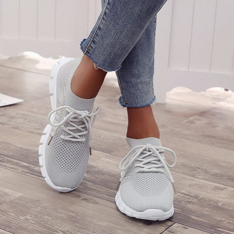 Talya women's sneakers modern silhouette neutral tones lace-up design with built-in arch support