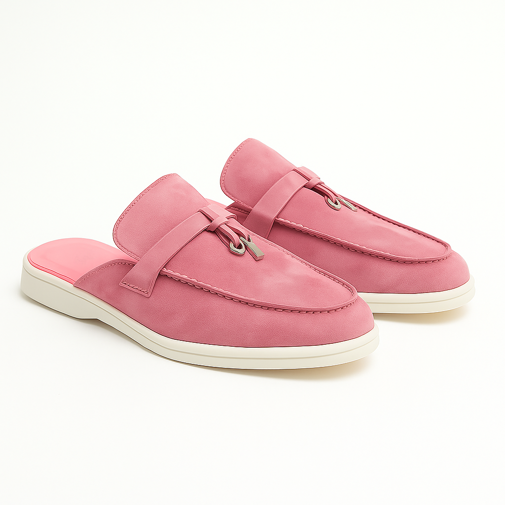 Naila women's casual slip-on mules, timeless versatile silhouette for all-day comfort